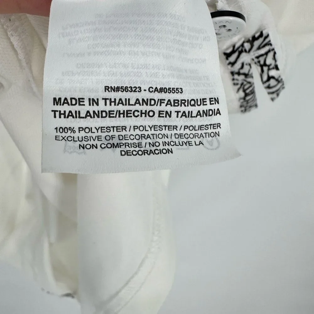 Jordan Sport Dri-Fit Polo White‎ Size Small